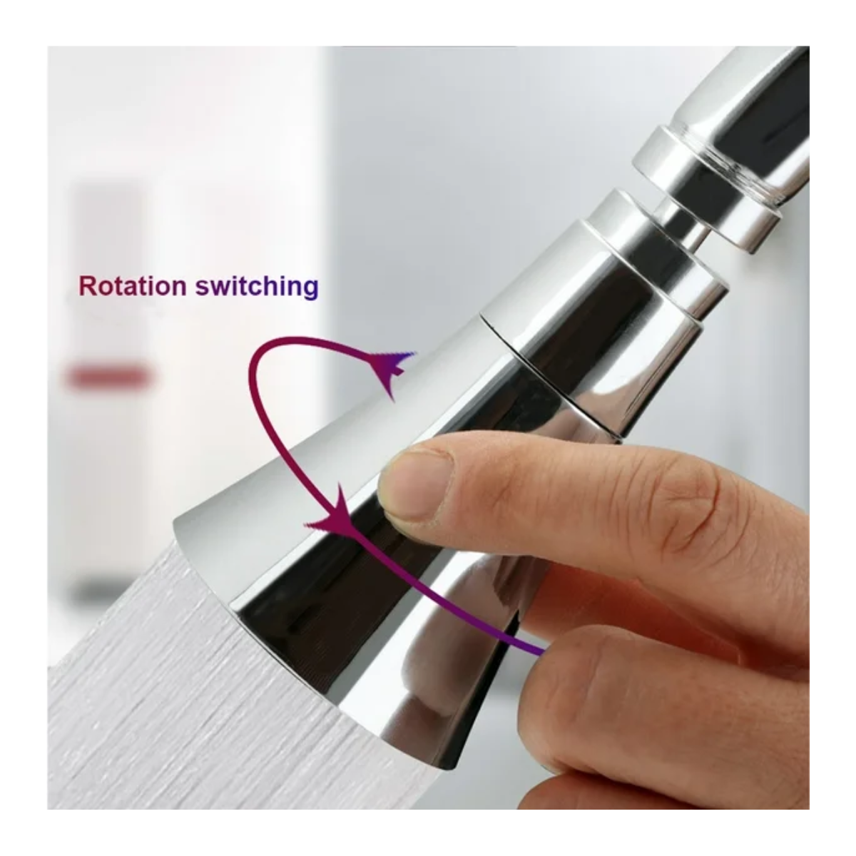 Grifo extensible ahorrador para cocina